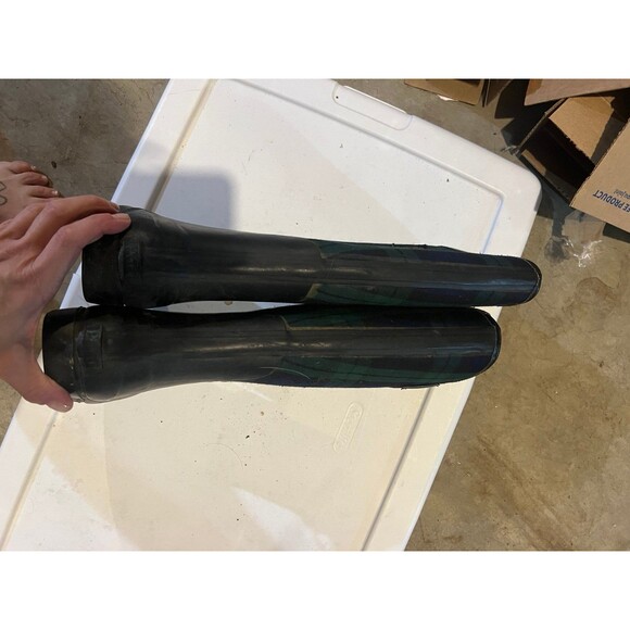 Polo Ralph Lauren boots tall boots rain mud snow boots waterproof rubber size5 - Picture 7 of 8